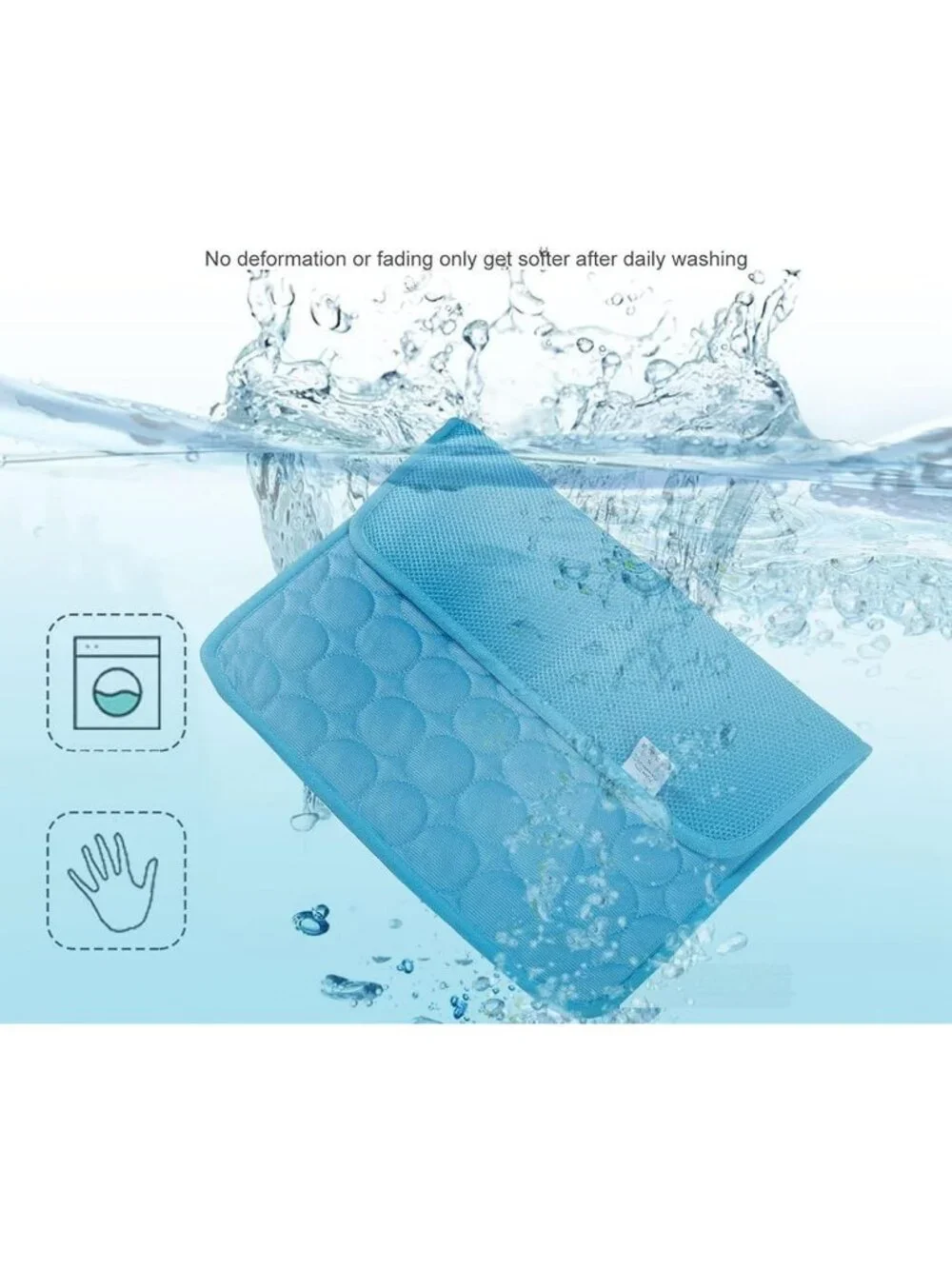 Dog Cooling Mat Pet Cooling Pads Dogs & Cats Pet Cooling Blanket for Outdoor Car